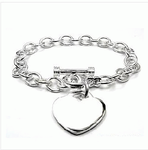 heart shaped bracelet