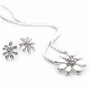 925 sterling silver pendant earring 